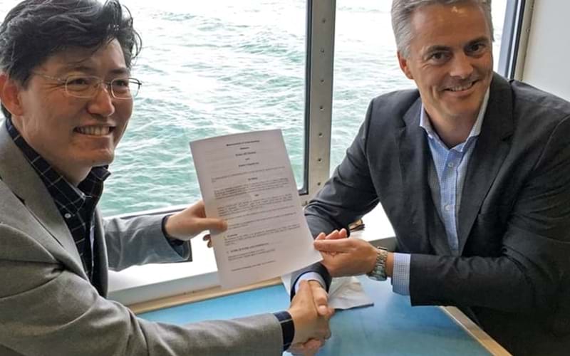 MoU signing between KC and Korea LNG Solution