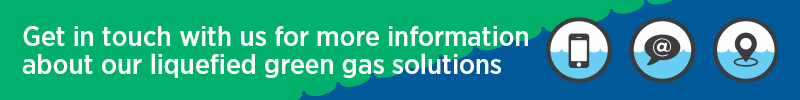 Graphic saying 'get in touch with KC LNG'